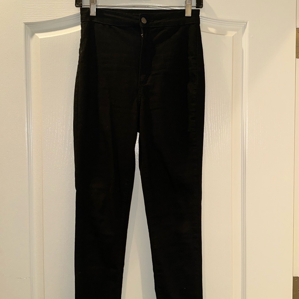 High Waist Green Pants